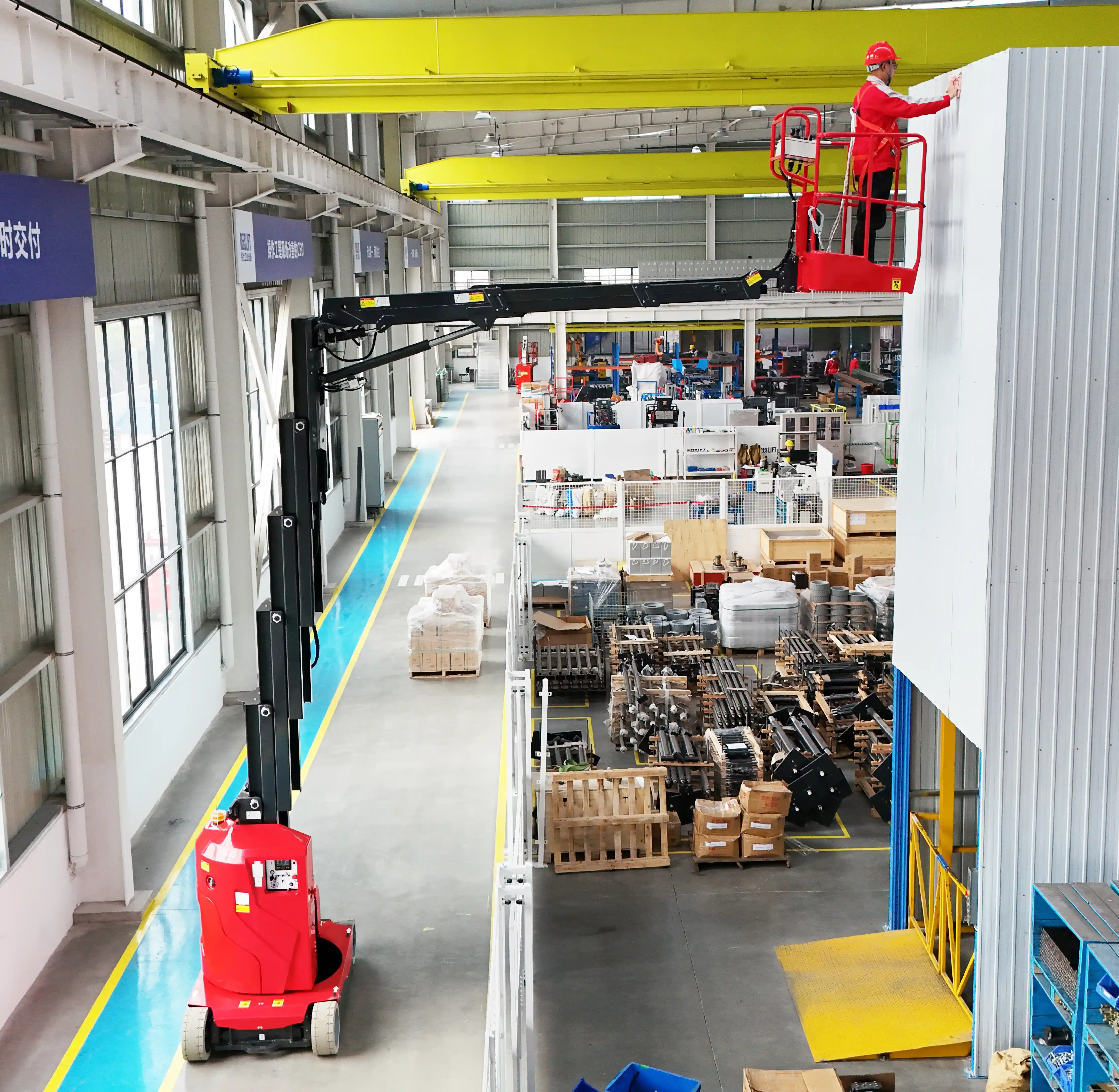 LMC10.5 Wheeled Compact Articulated Boom Lift