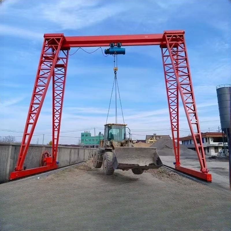 Rail-Mounted Gantry Crane 4