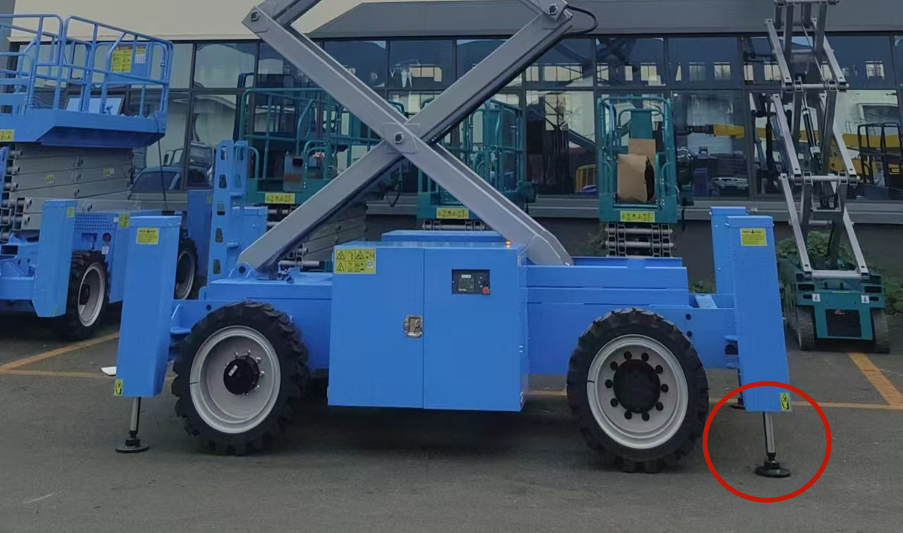 Self‑levelling Outriggers